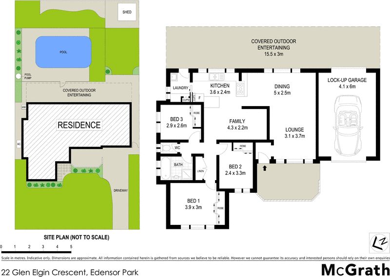 Single level family home with outdoor entertaining