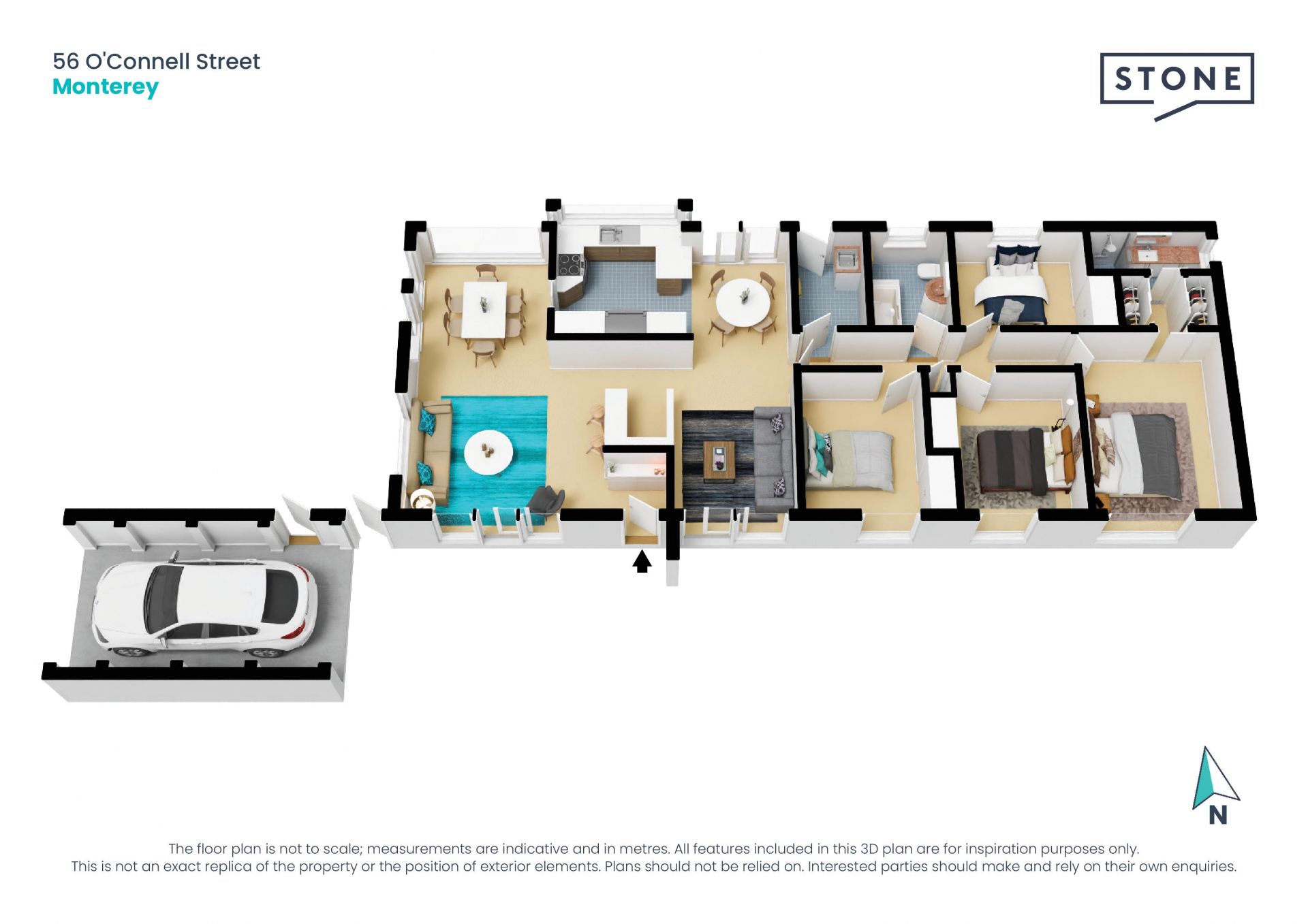 Space and comfort in a large single-level home
