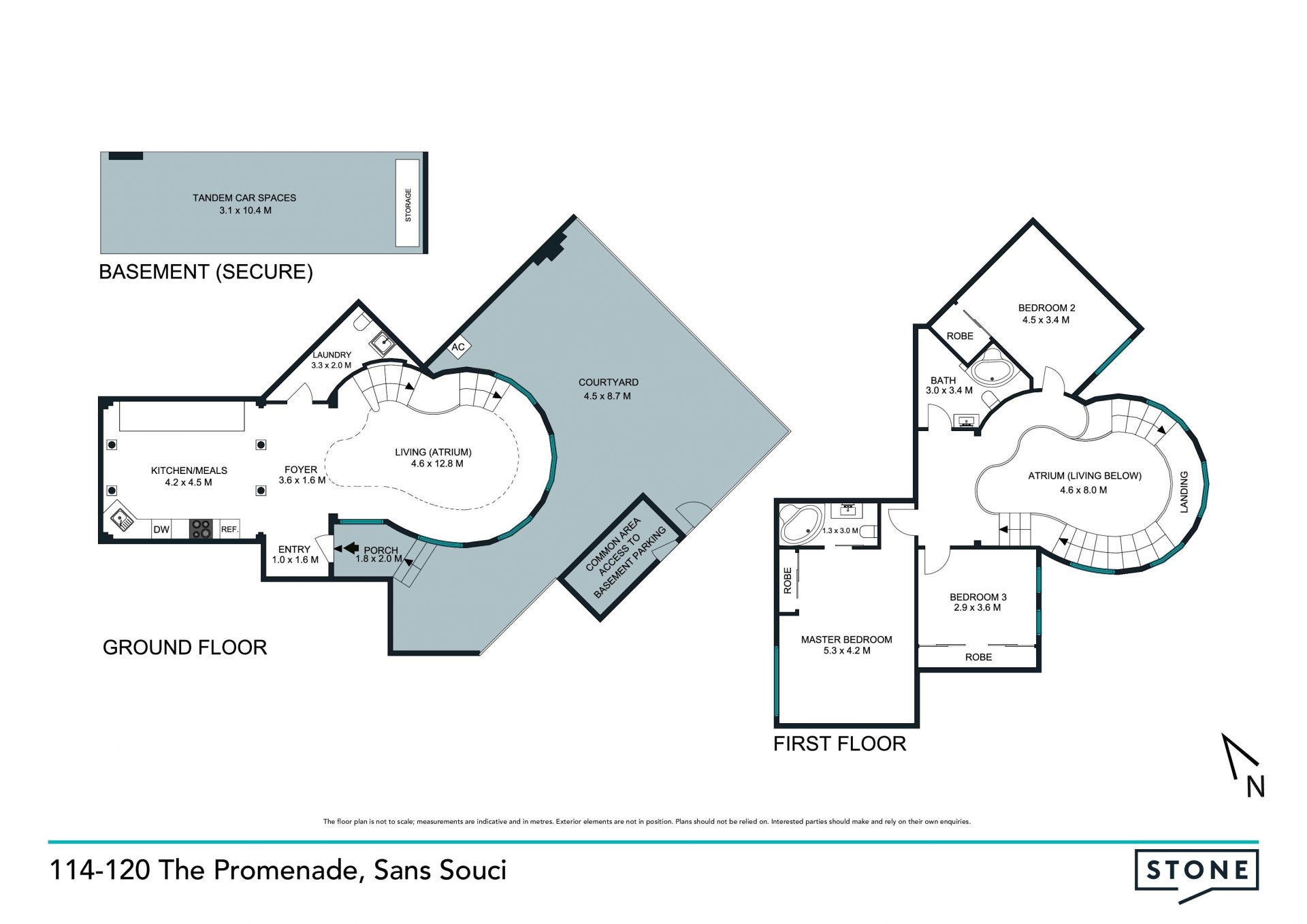 Full brick townhouse in a premium waterside address