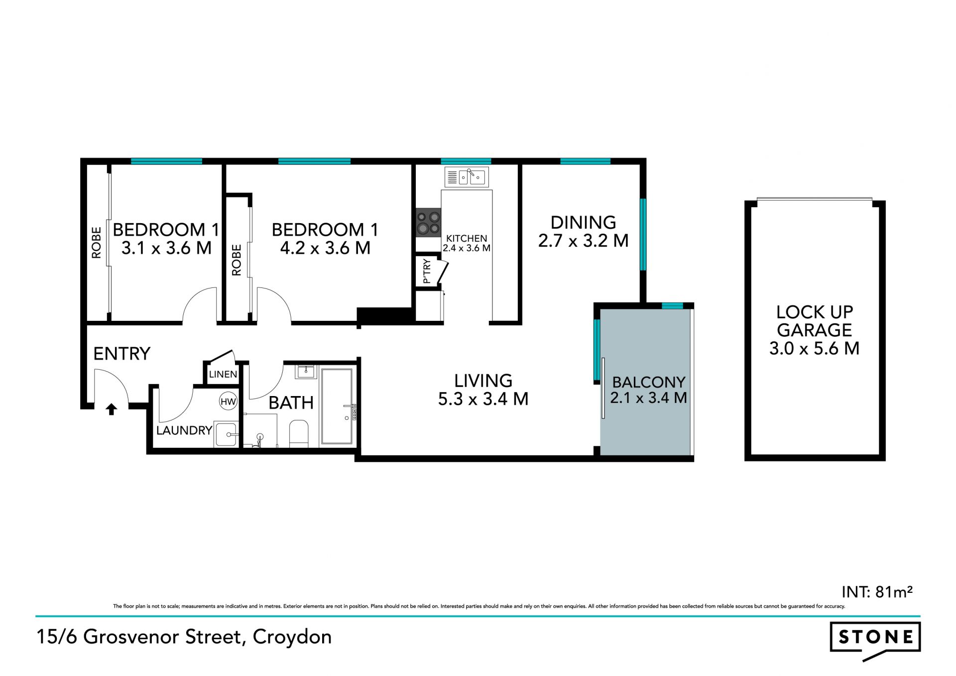 Warm and inviting top floor apartment sure to make you feel right at home