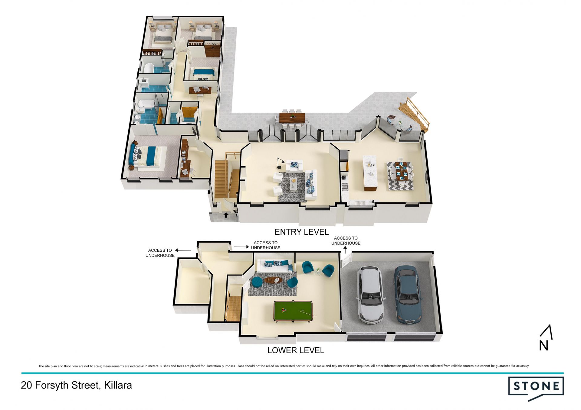 Premier location solar energy and north to rear