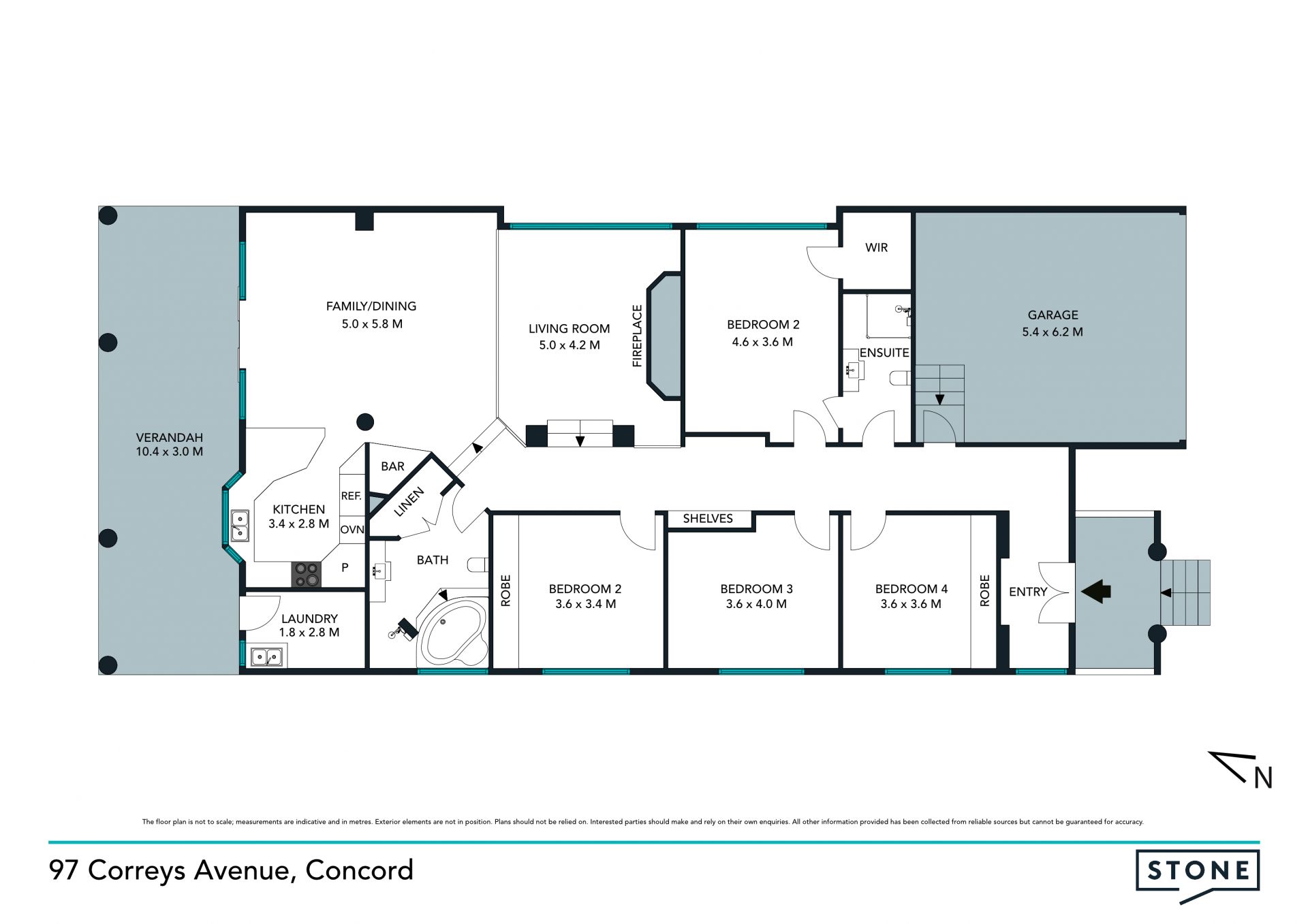 Contemporary family home in a central location
