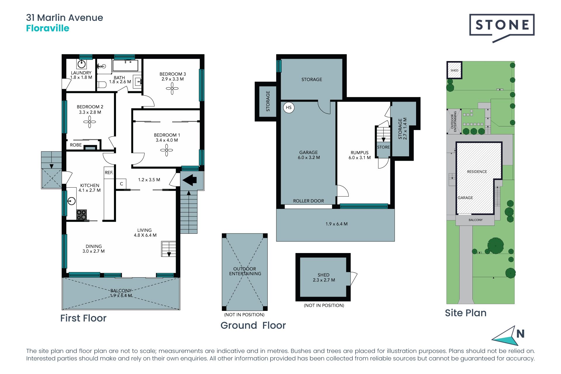 Panoramic water views plus potential