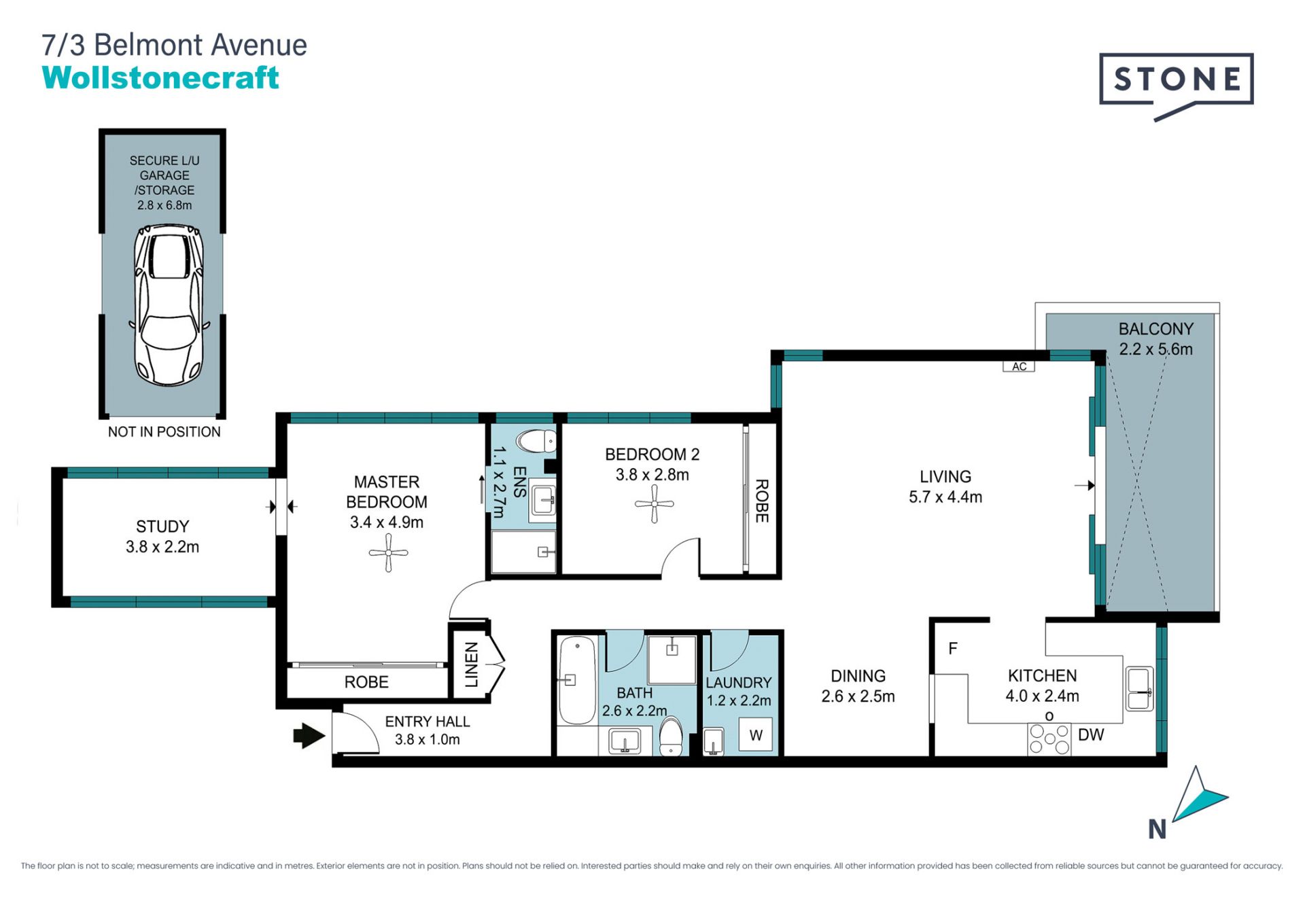 7/3 Belmont Avenue, Wollstonecraft NSW, Wollstonecraft - Thumbnail 8