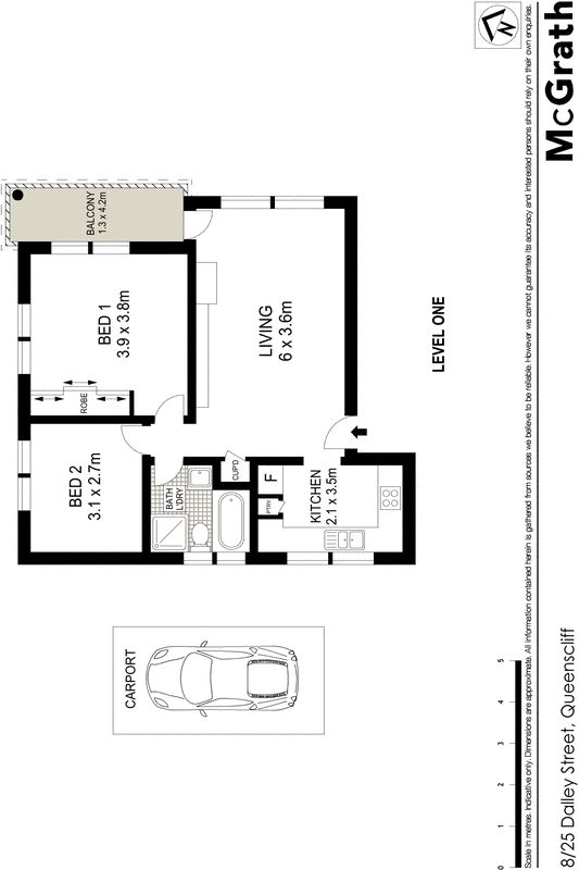 Chic top floor apartment in fabulous position