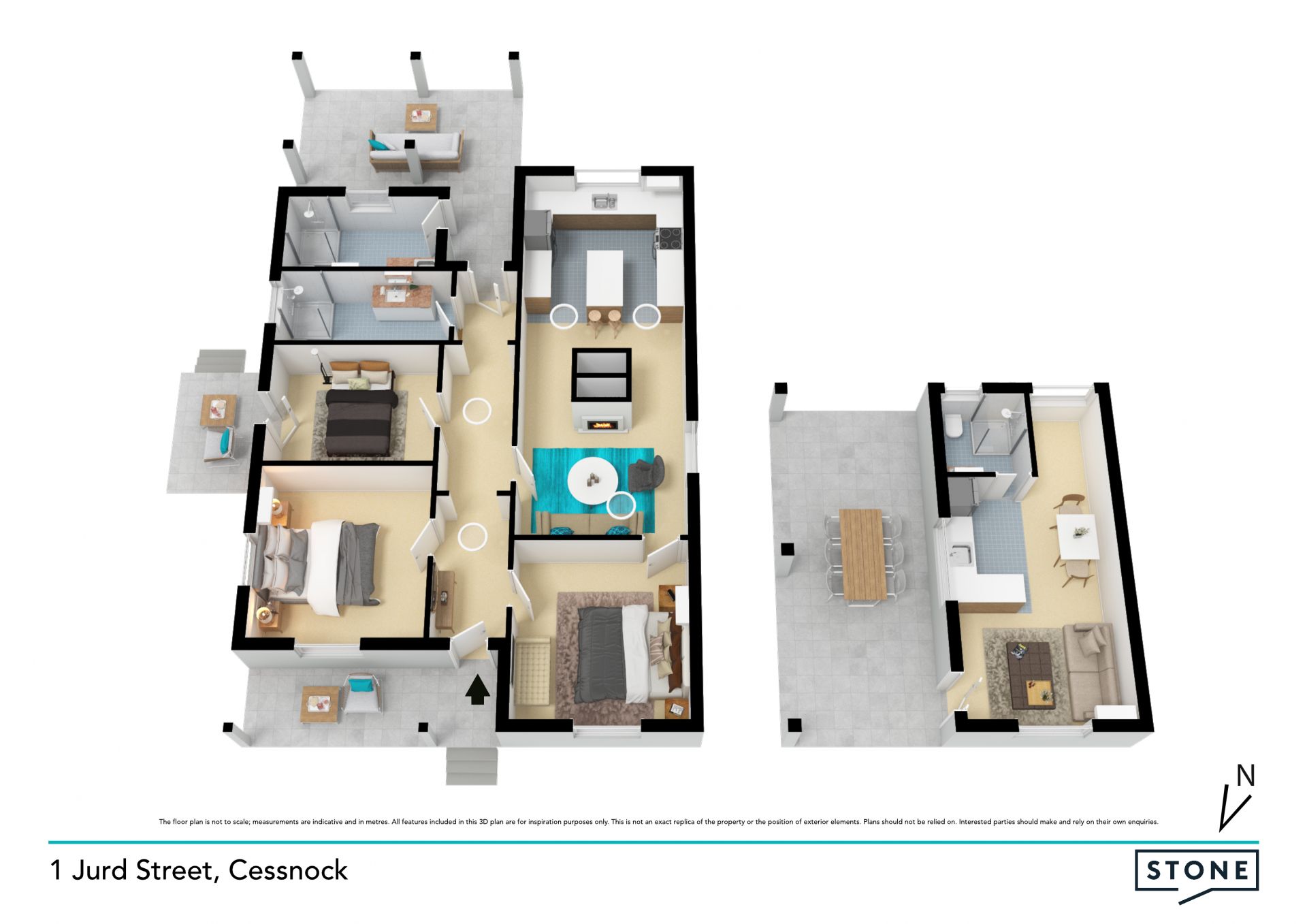Character home with separate studio