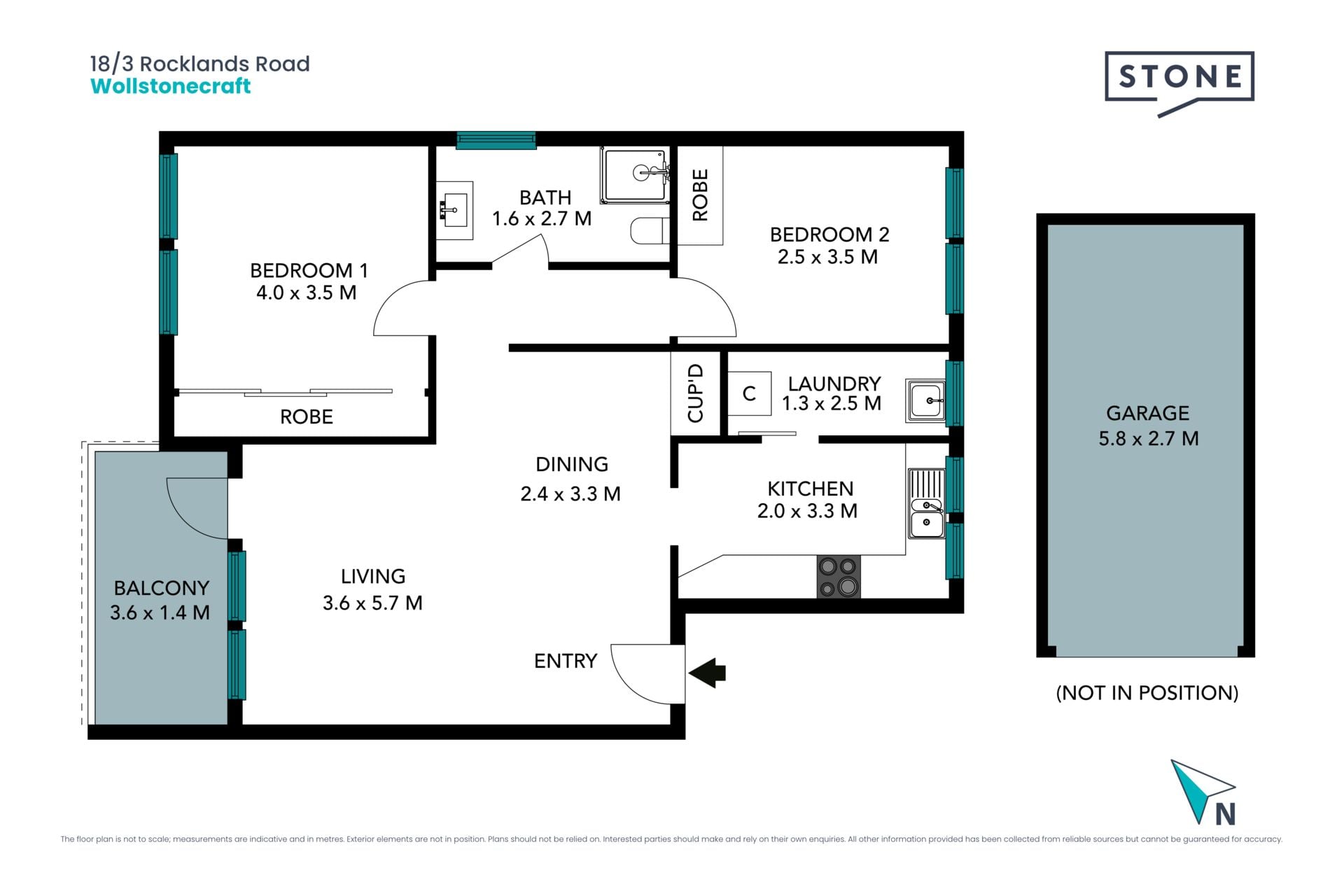 Beautiful Top-Floor Residence in Blue-Chip Wollstonecraft – Privacy, Light & Elevated Green Views