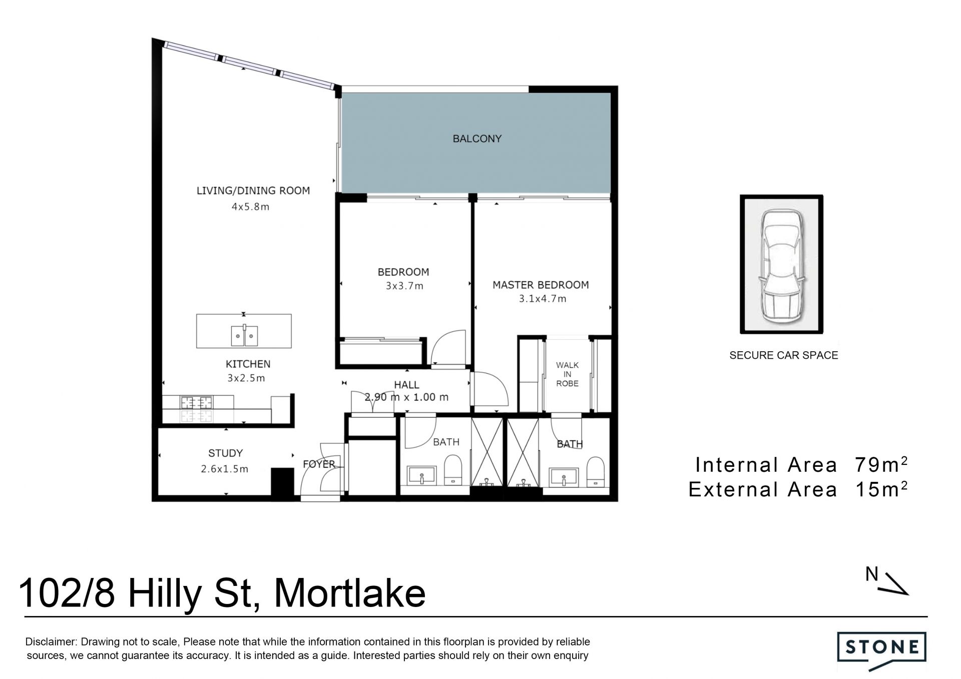 Stunning apartment in an ideal location