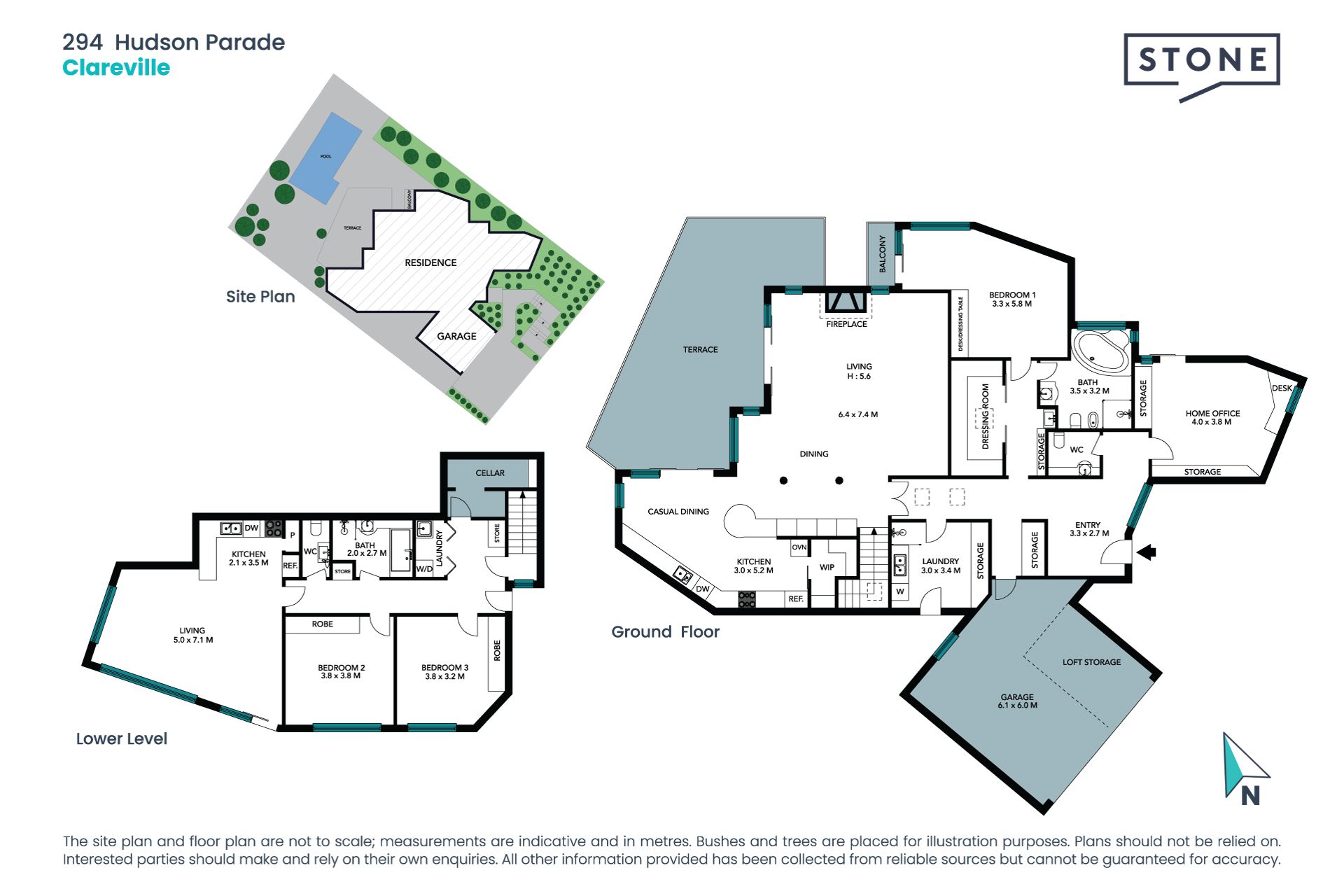 Spectacular North Facing Waterfront Reserve