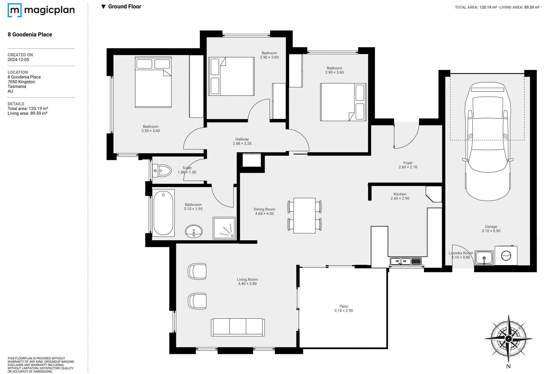 Large Block, Modern Unit, and Perfectly Located