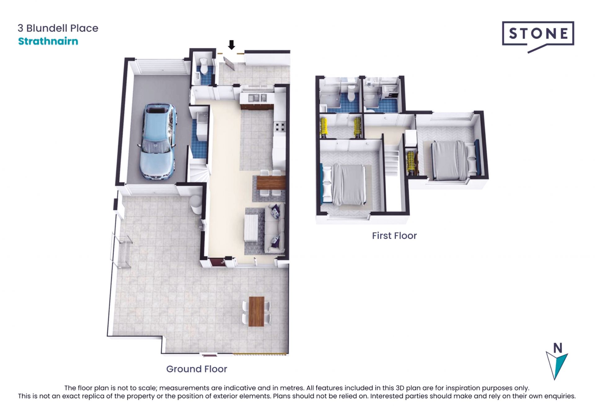 Separate Titled Contemporary Townhouse with Ensuite