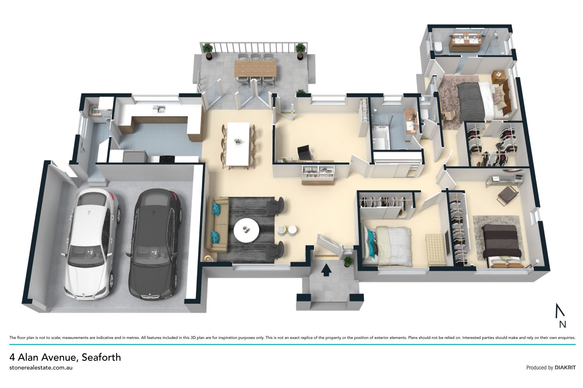 Ideal north facing downsizer's retreat