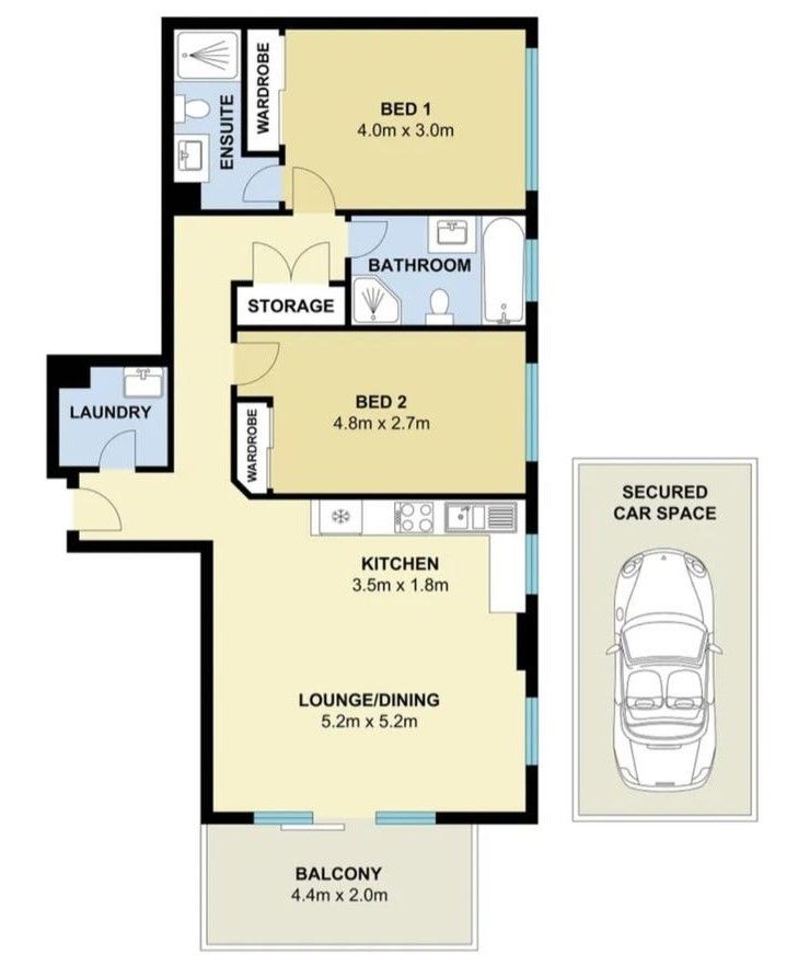 2 Bedroom Apartment In The Heart Of Hornsby!