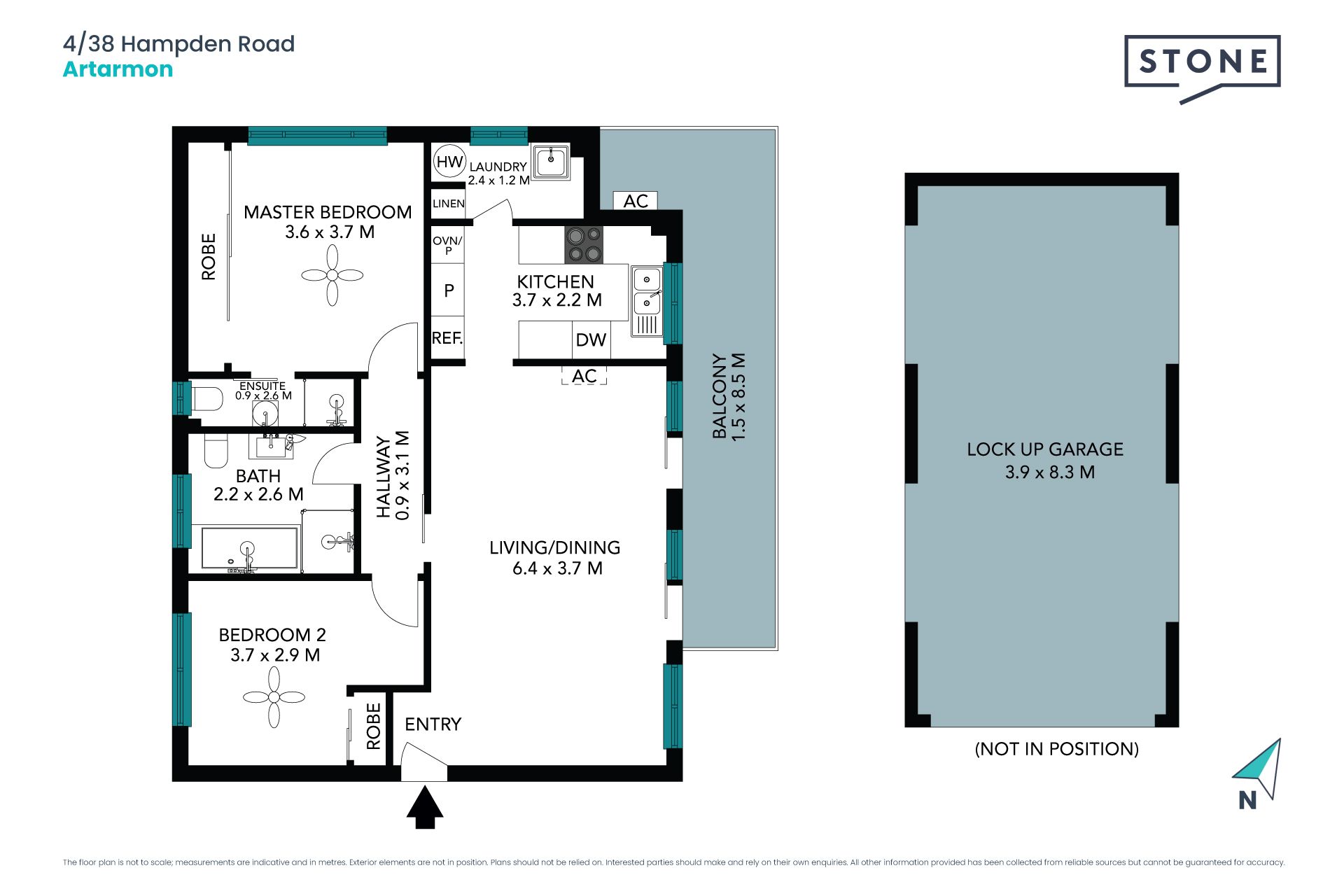 SOLD AT AUCTION - Huge Feature Packed Unit in Prime Village Position