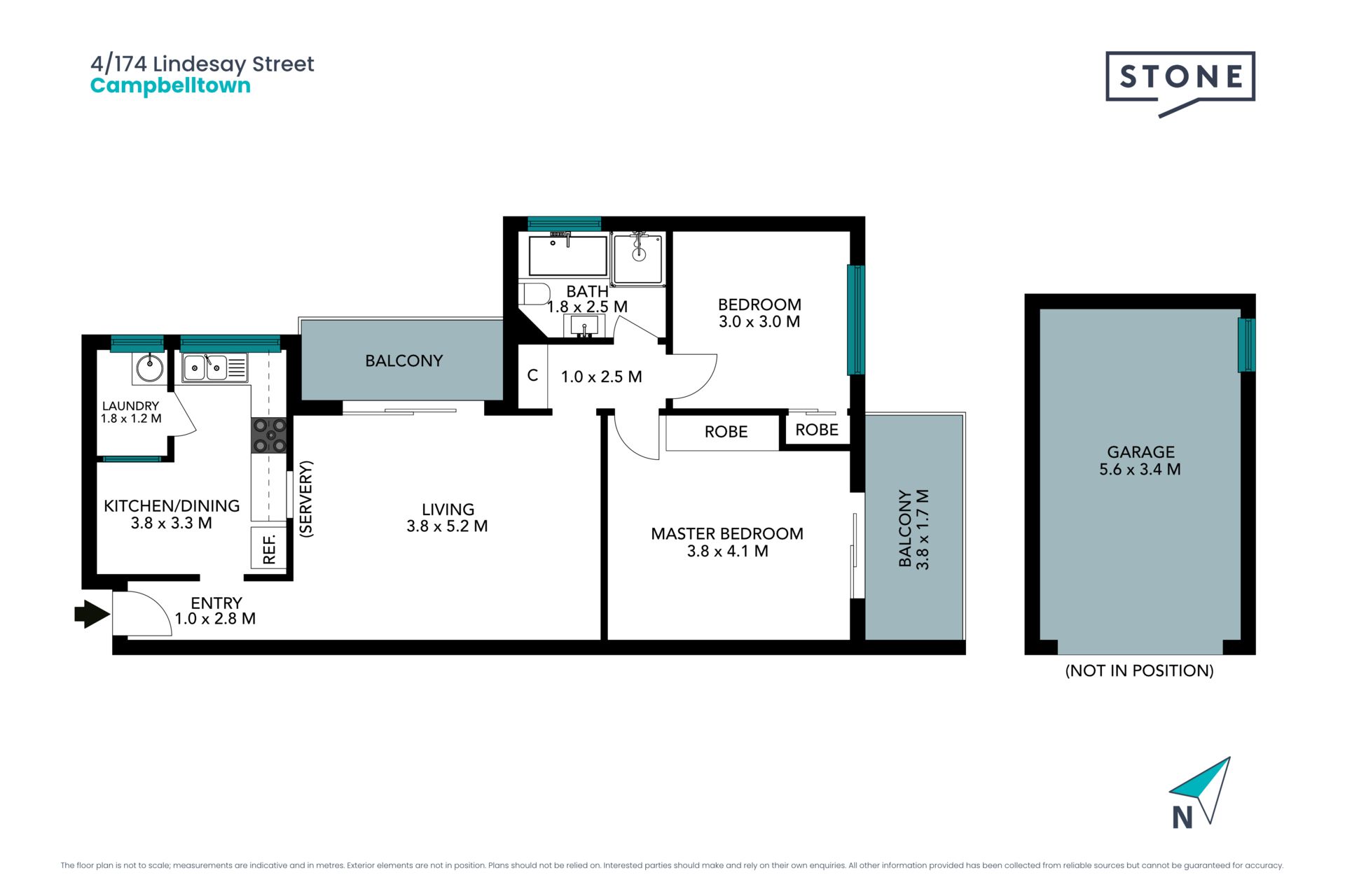 Cozy two bedroom apartment
