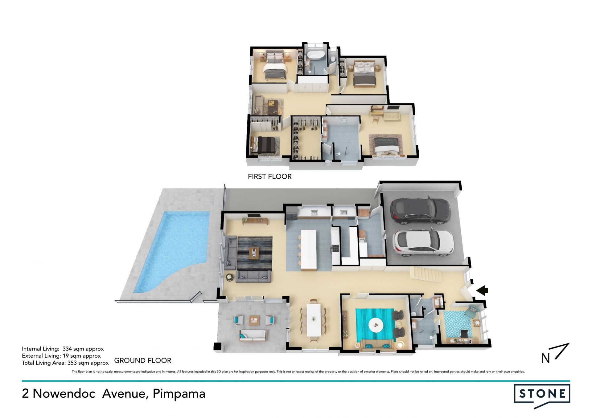 State-of-the-art architectural brilliance in golf course precinct
