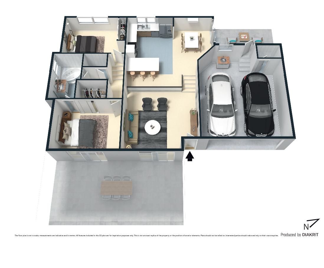 Downsize with double garage and no strata