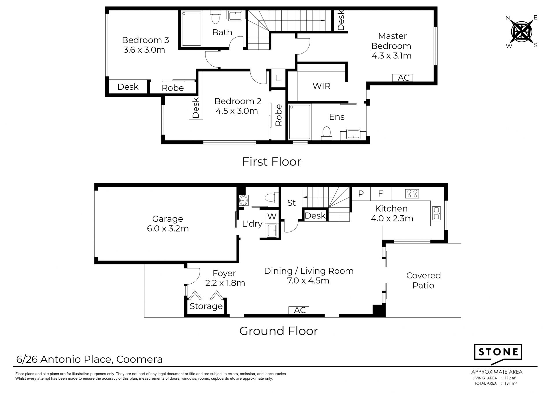 Modern, Spacious Living in Enviable Locale