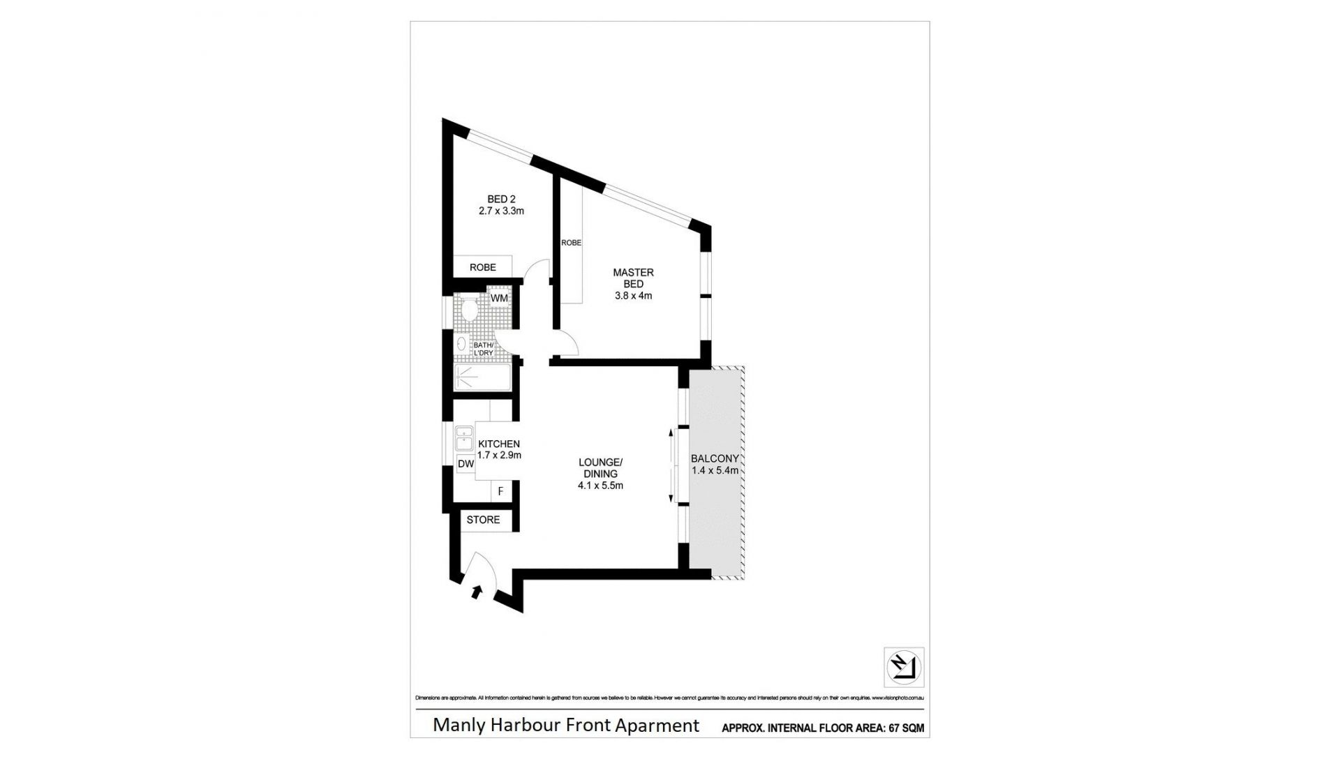 Fully Furnished Waterfront Apartment - Available for a Short Term Lease Only