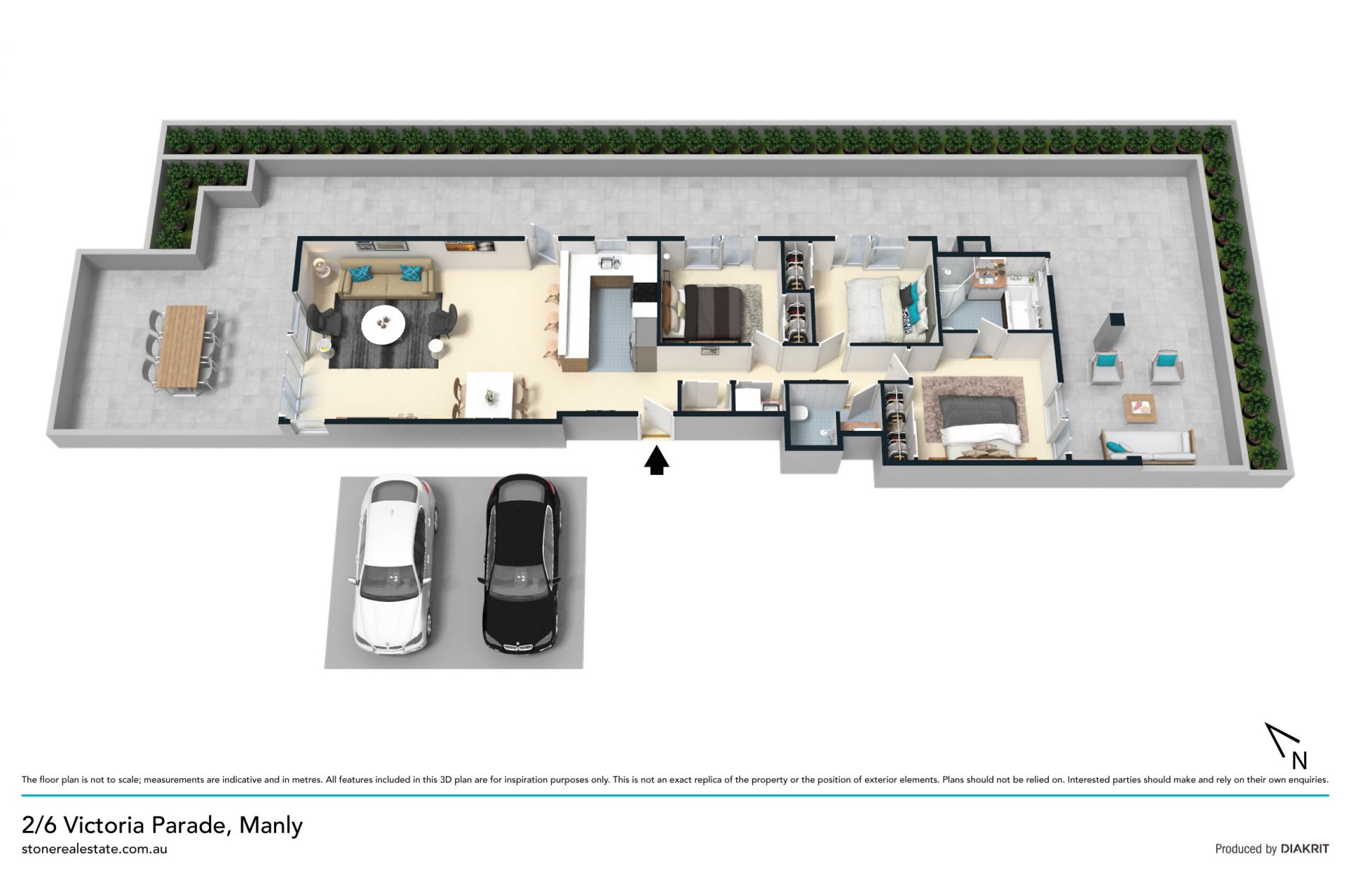 Prestige apartment in exclusive harbourside setting