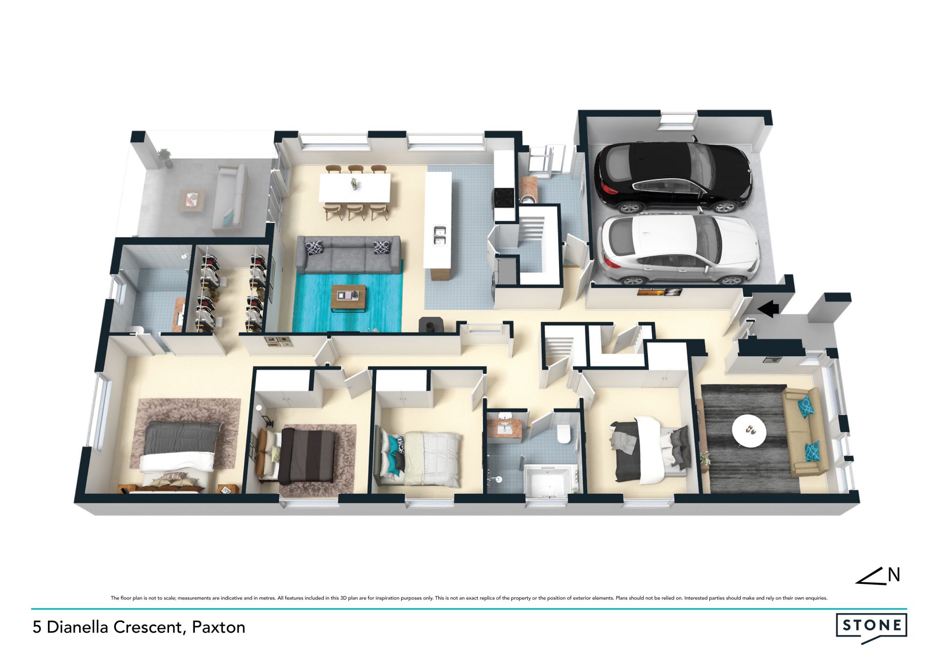 As-new designer retreat tailor-made for families