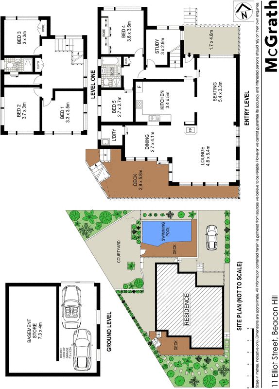 Substantial family oasis in tranquil leafy locale