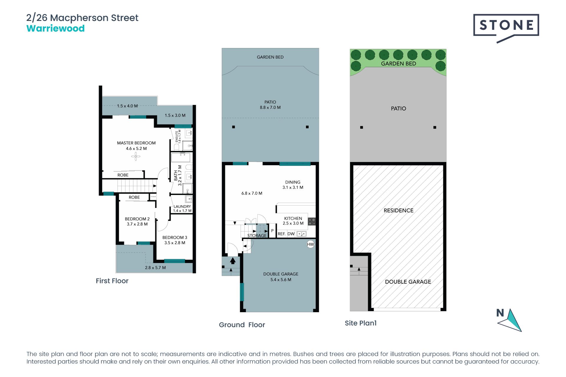 Modern townhome with entertainer's courtyard