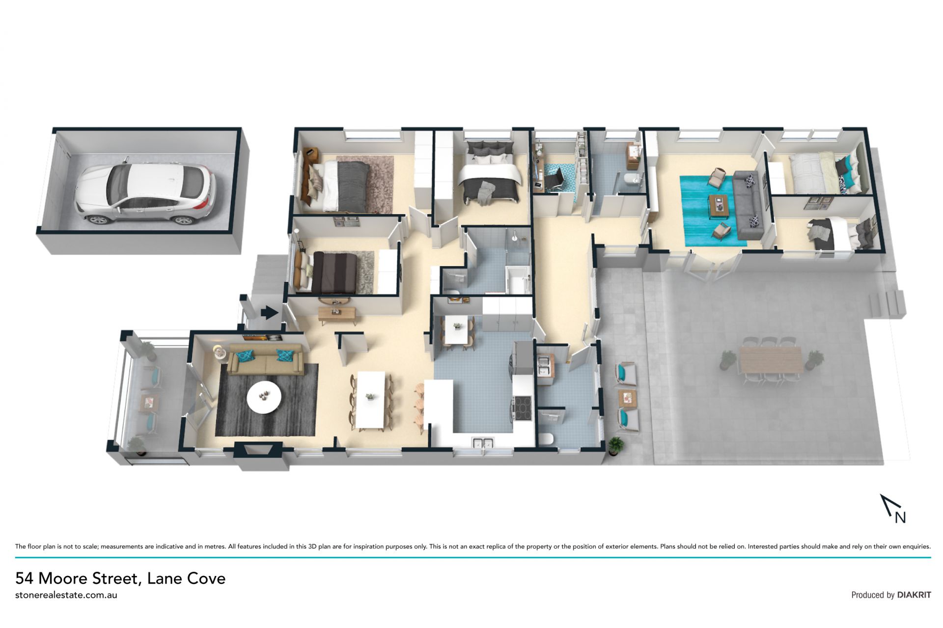 Large family home on 1,031sqm block with leafy views