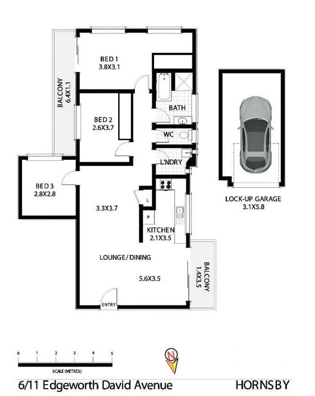 3-bedroom unit in an exceptional location
