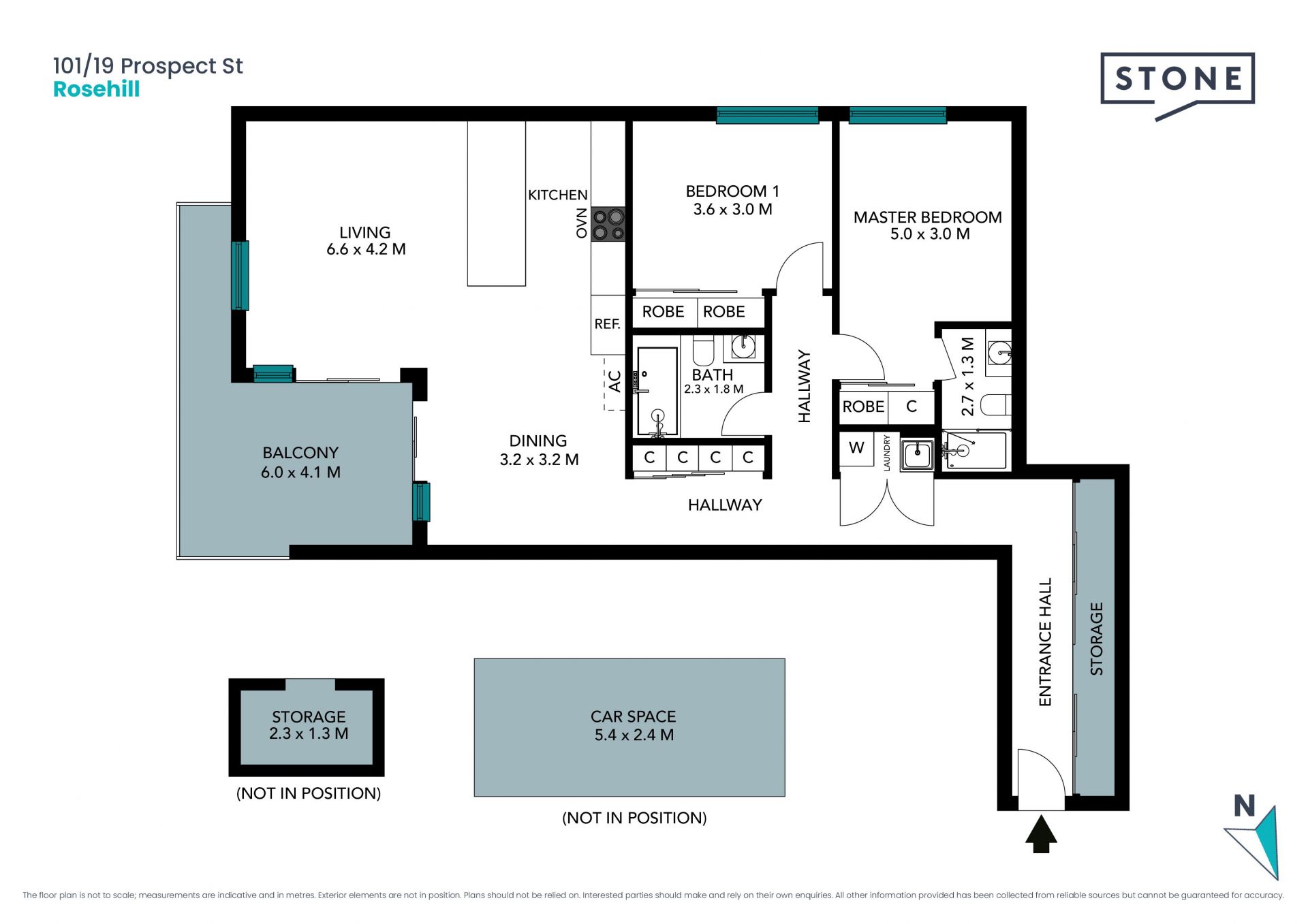 Stylish and spacious two-bedroom apartment