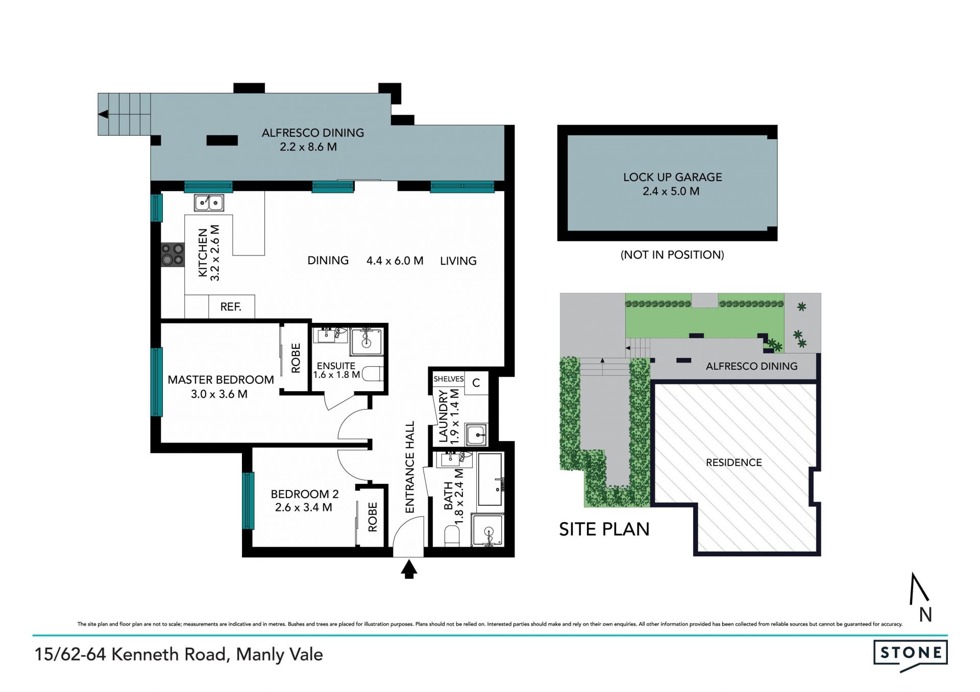 Executive garden apartment in the heart of Manly Vale