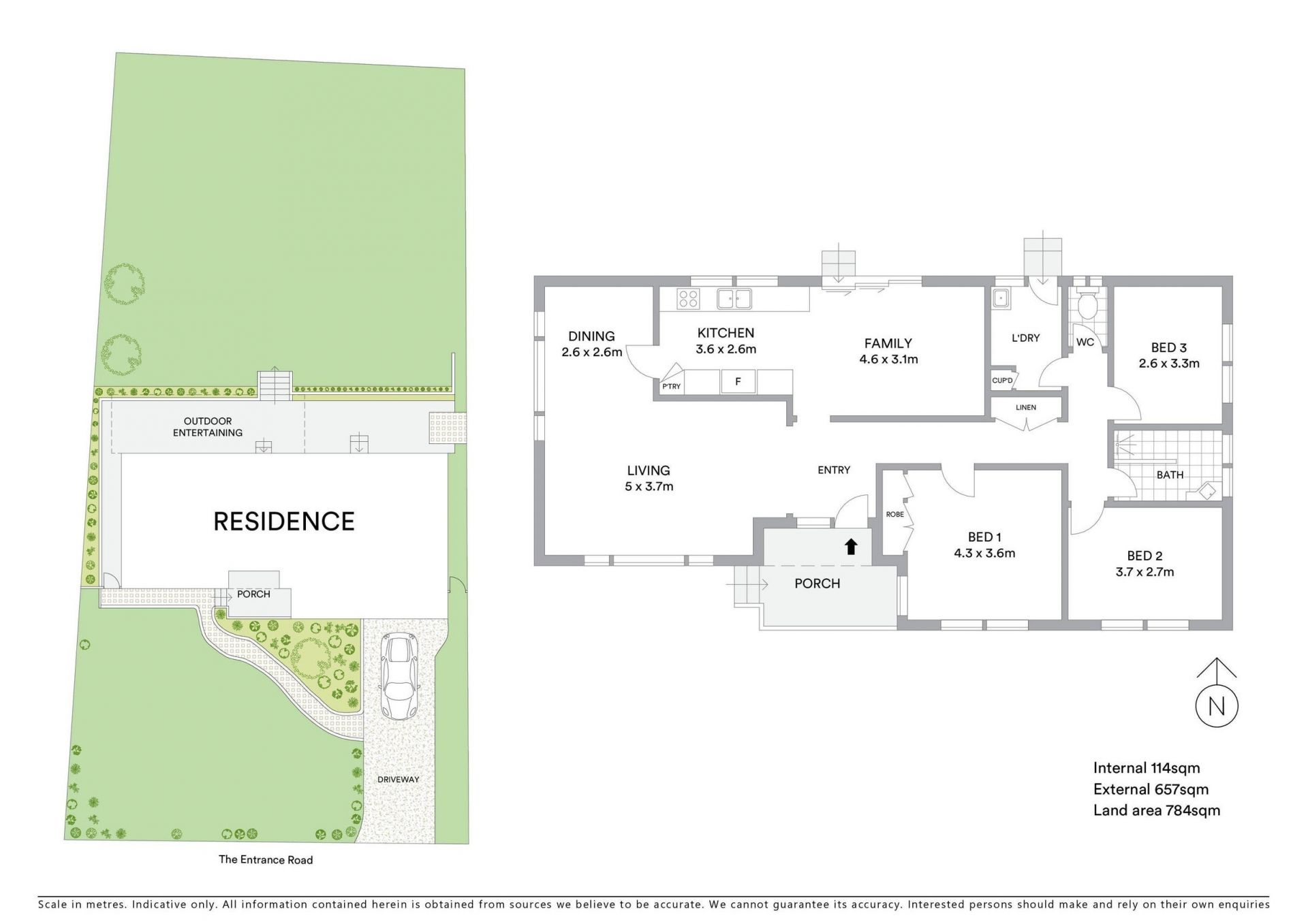 Modern family home