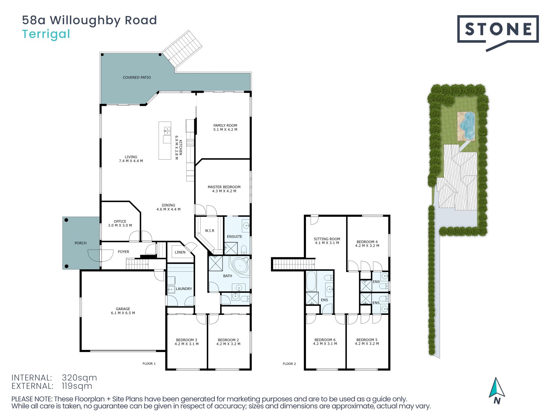 Spacious family home on a beautiful large block