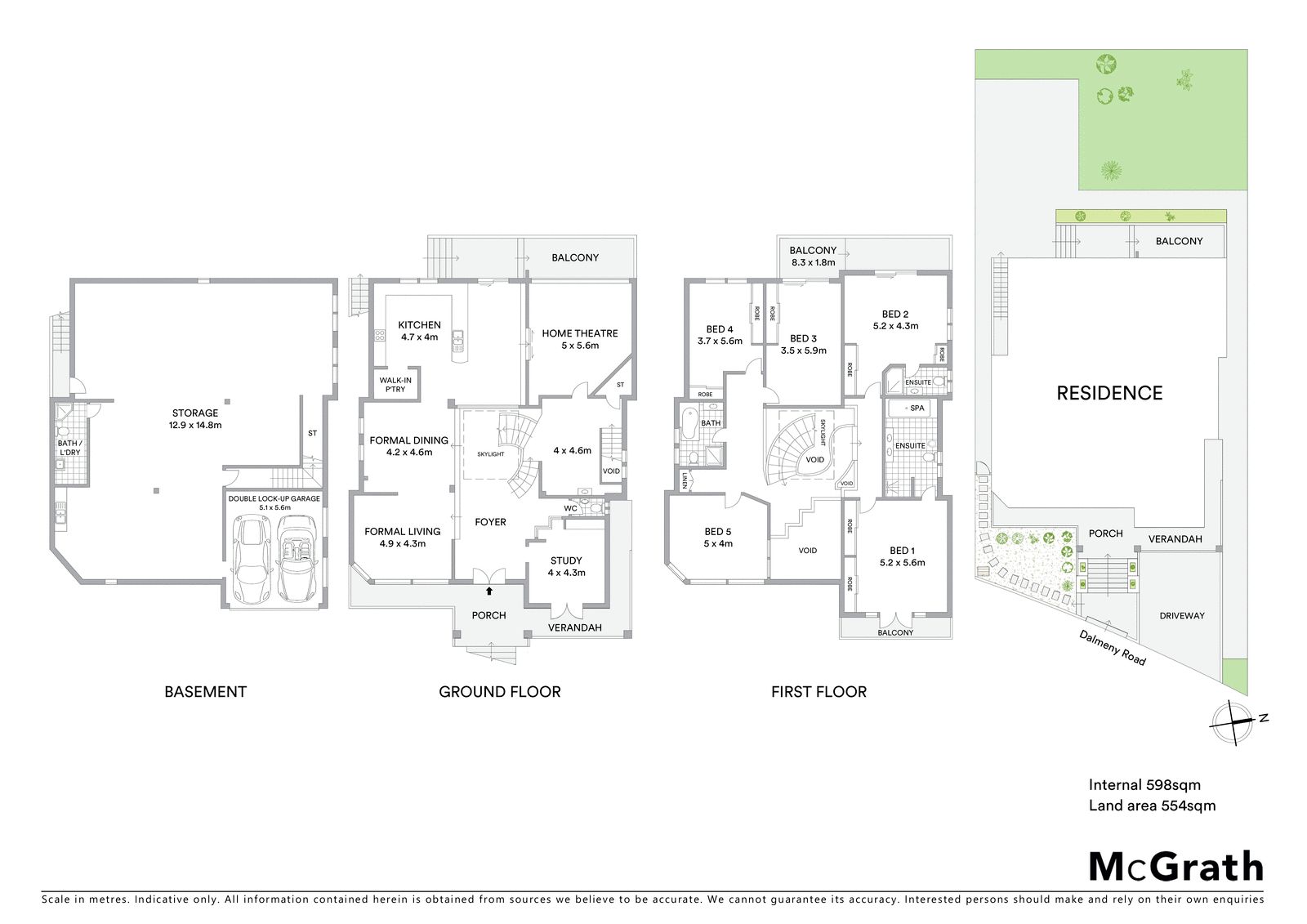 Designer family home of rare space and quality