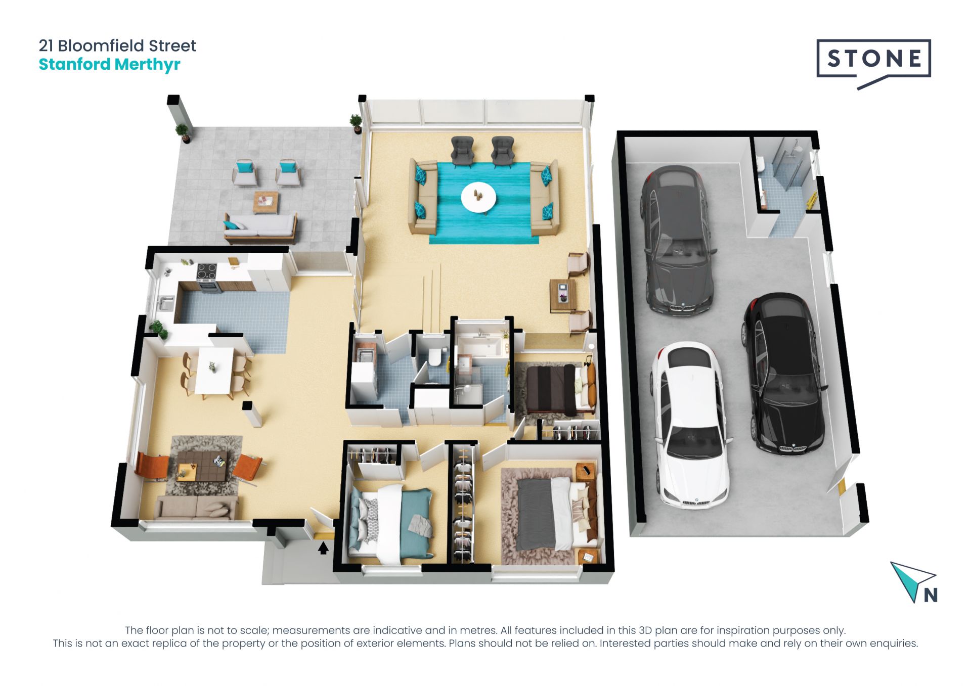Quiet and delightful modern family living