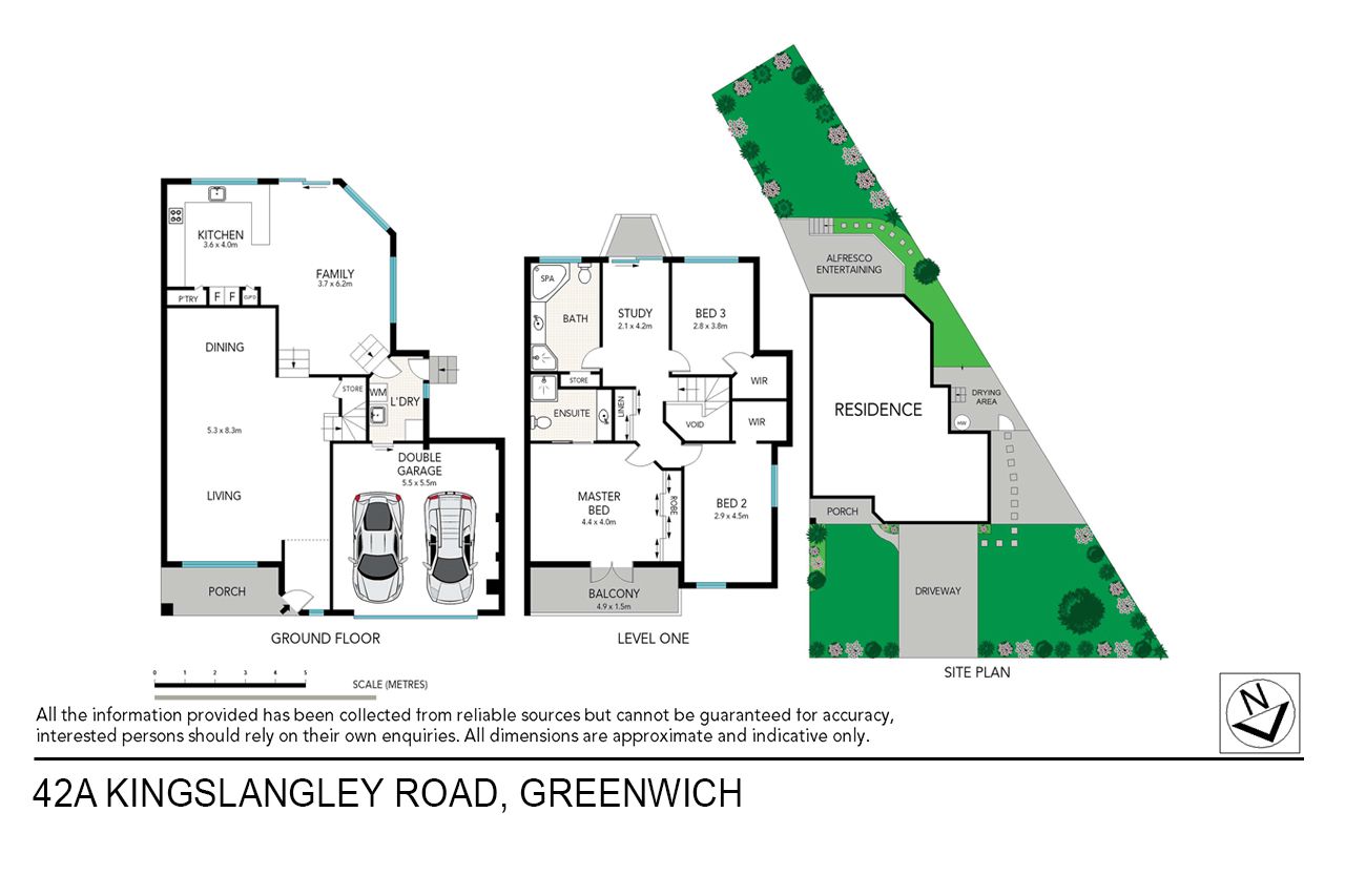 Elegantly appointed, family-sized duplex