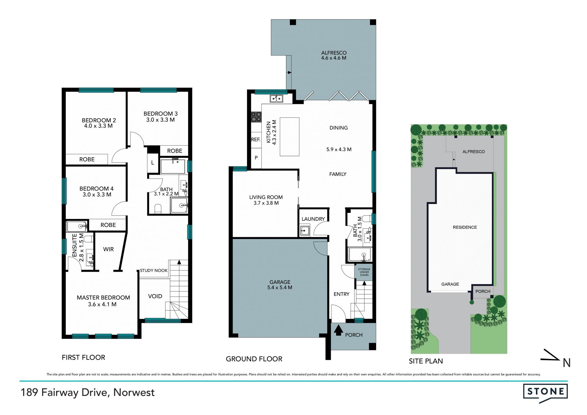 Contemporary, low maintenance home