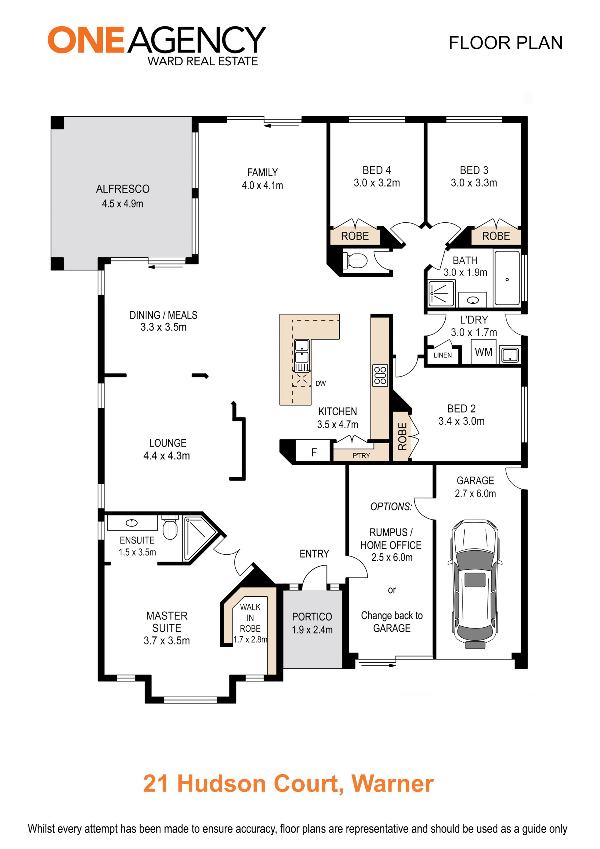 MODERN FAMILY HOME ON A 640 BLOCK