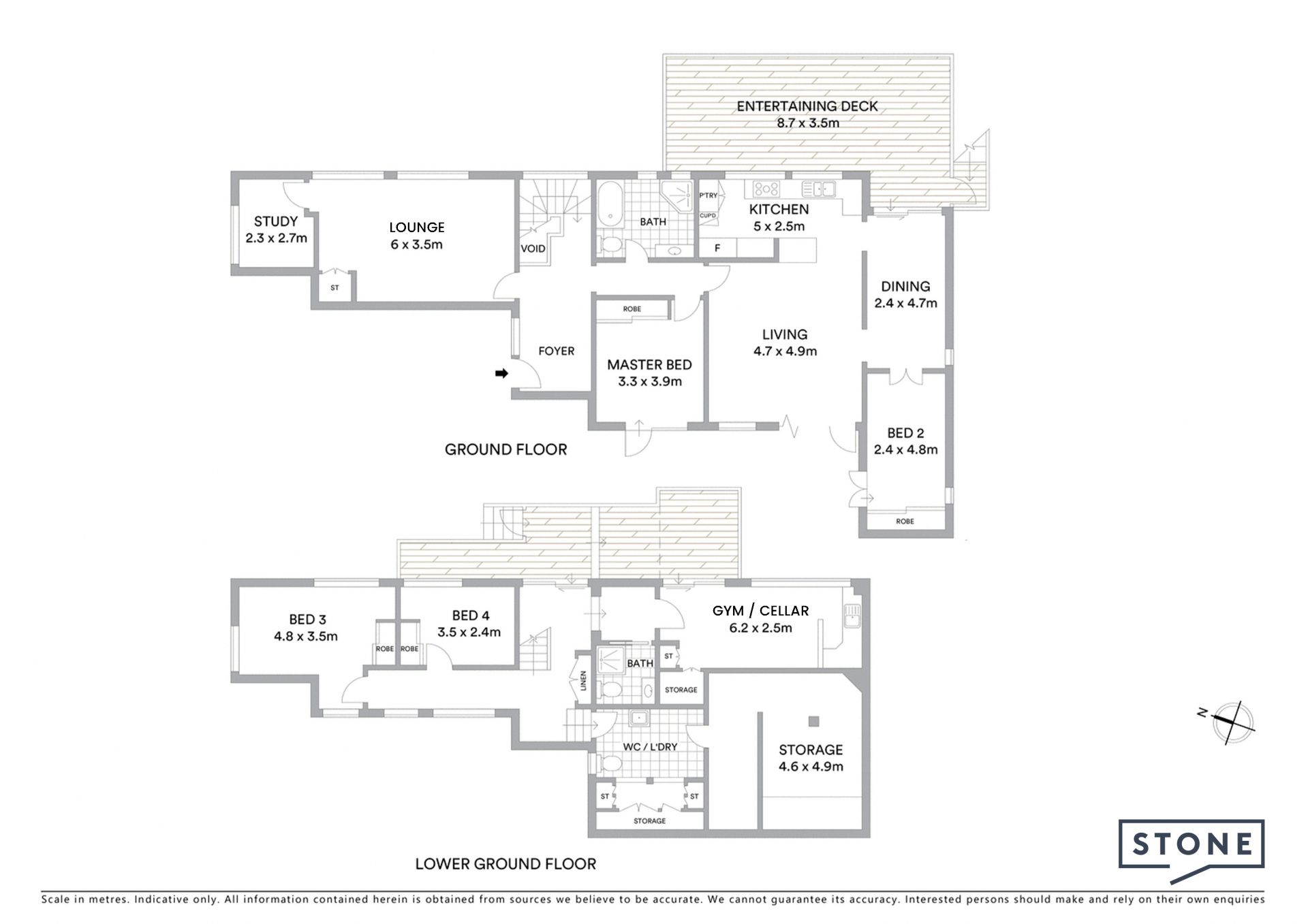 Attainable and versatile family oasis with walk to rail