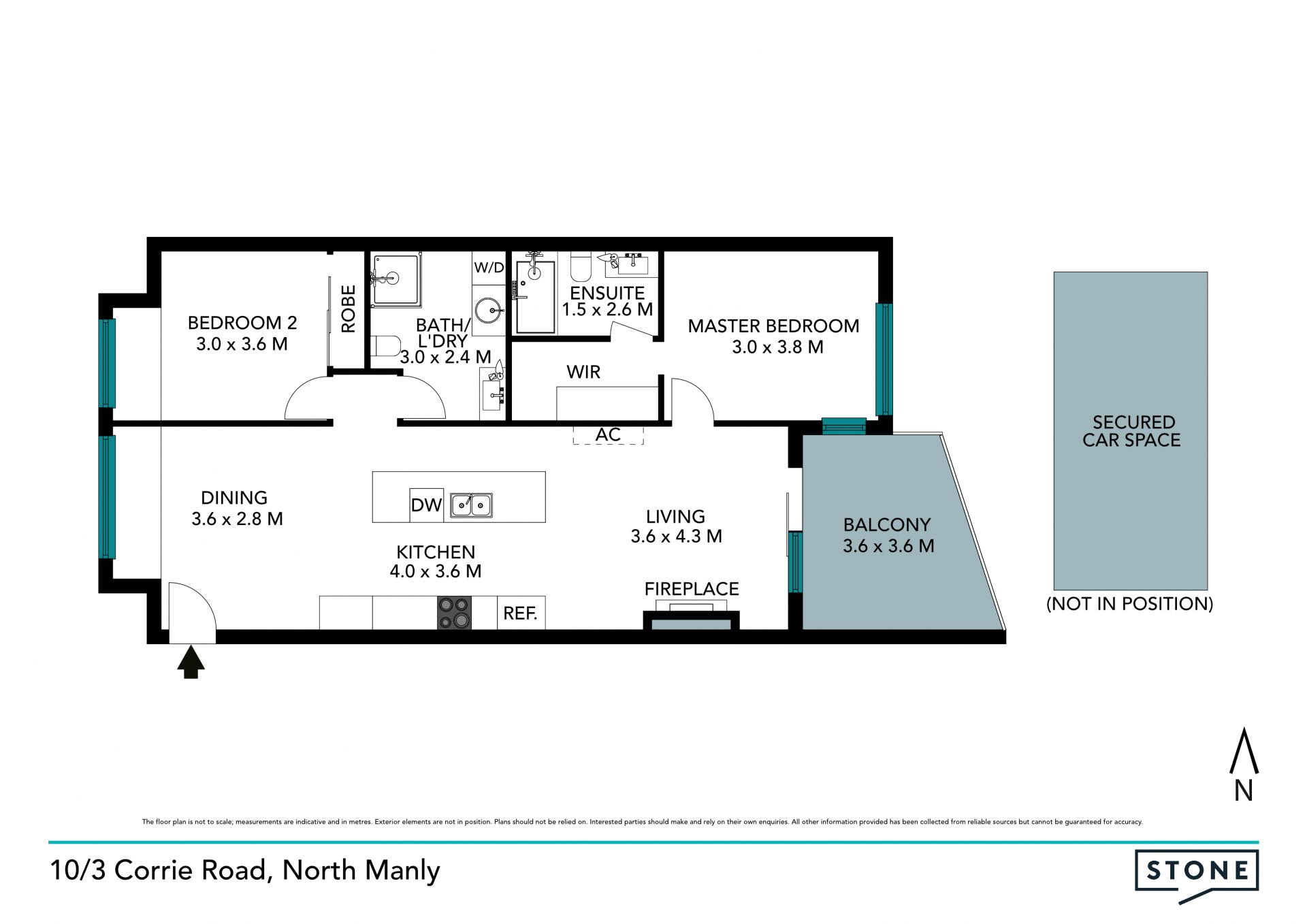 Spacious and stylish near new executive apartment