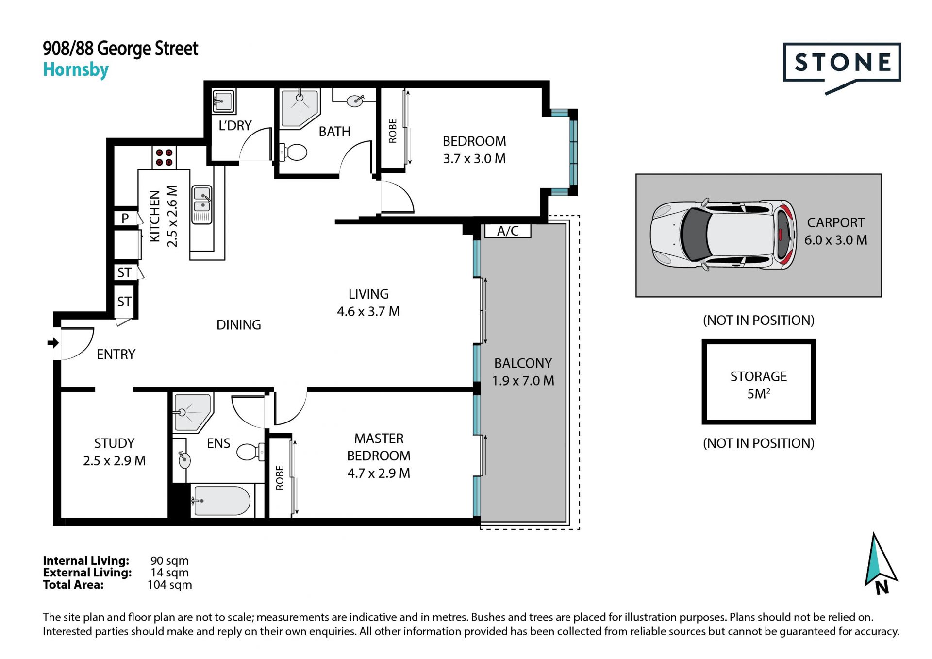 Exceptional apartment in prized location