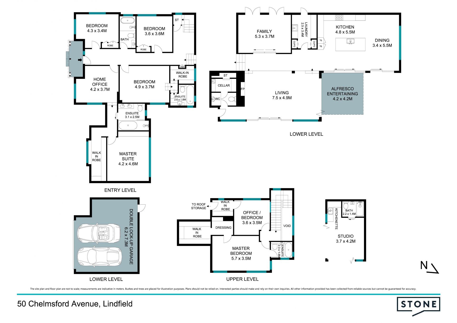 Luxurious east-side lifestyle north rear walk rail