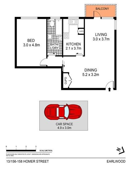 1 Bedroom Unit with Parking