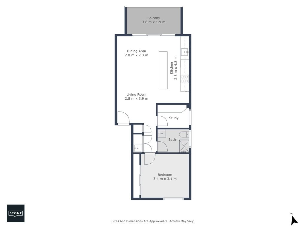 Spacious One-Bedroom with Study in Prime Gungahlin Location