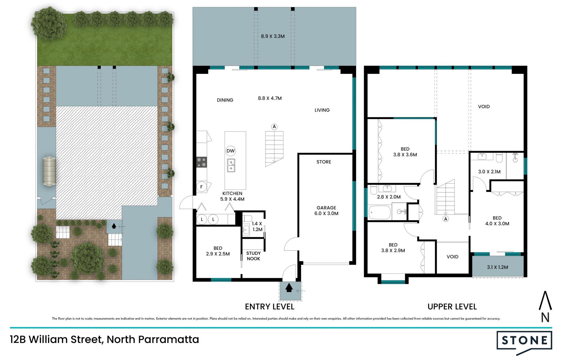 New stunning four-bedroom home