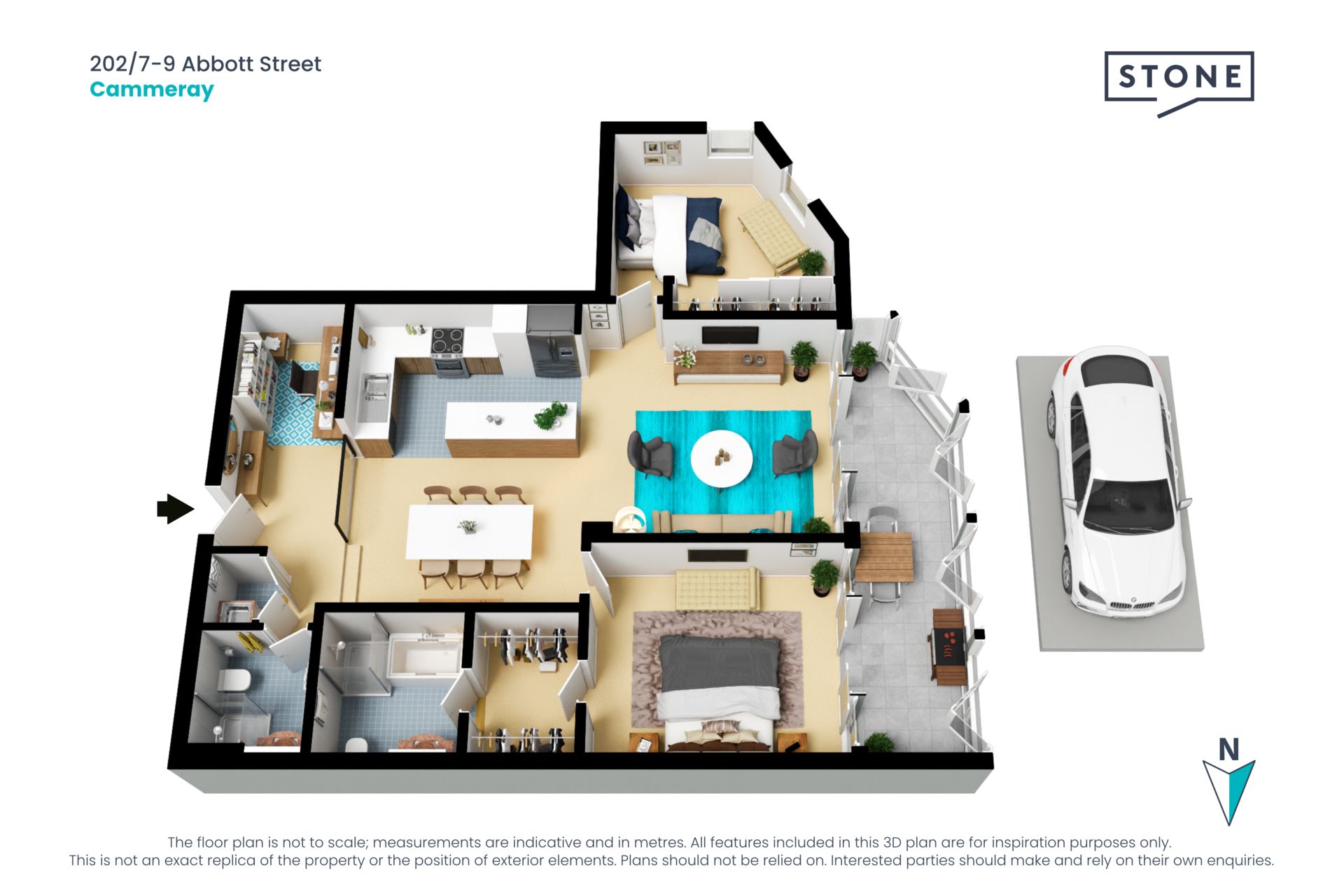 SPACIOUS BRIGHT AND CENTRAL
