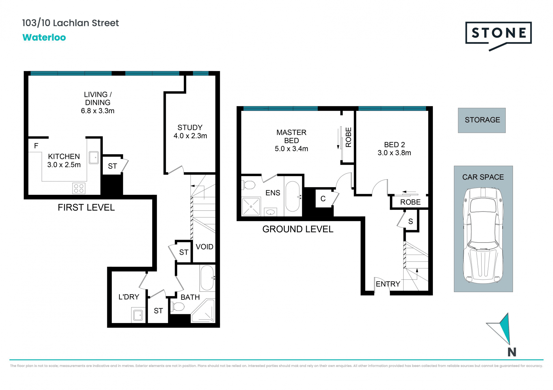 2 Bedrooms + Study(Single Room)  Split-Level Apartment With Great Price