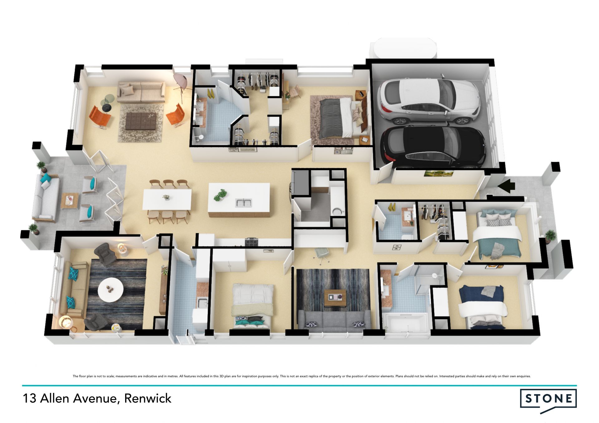 Contemporary Resort Style Living & Entertaining
