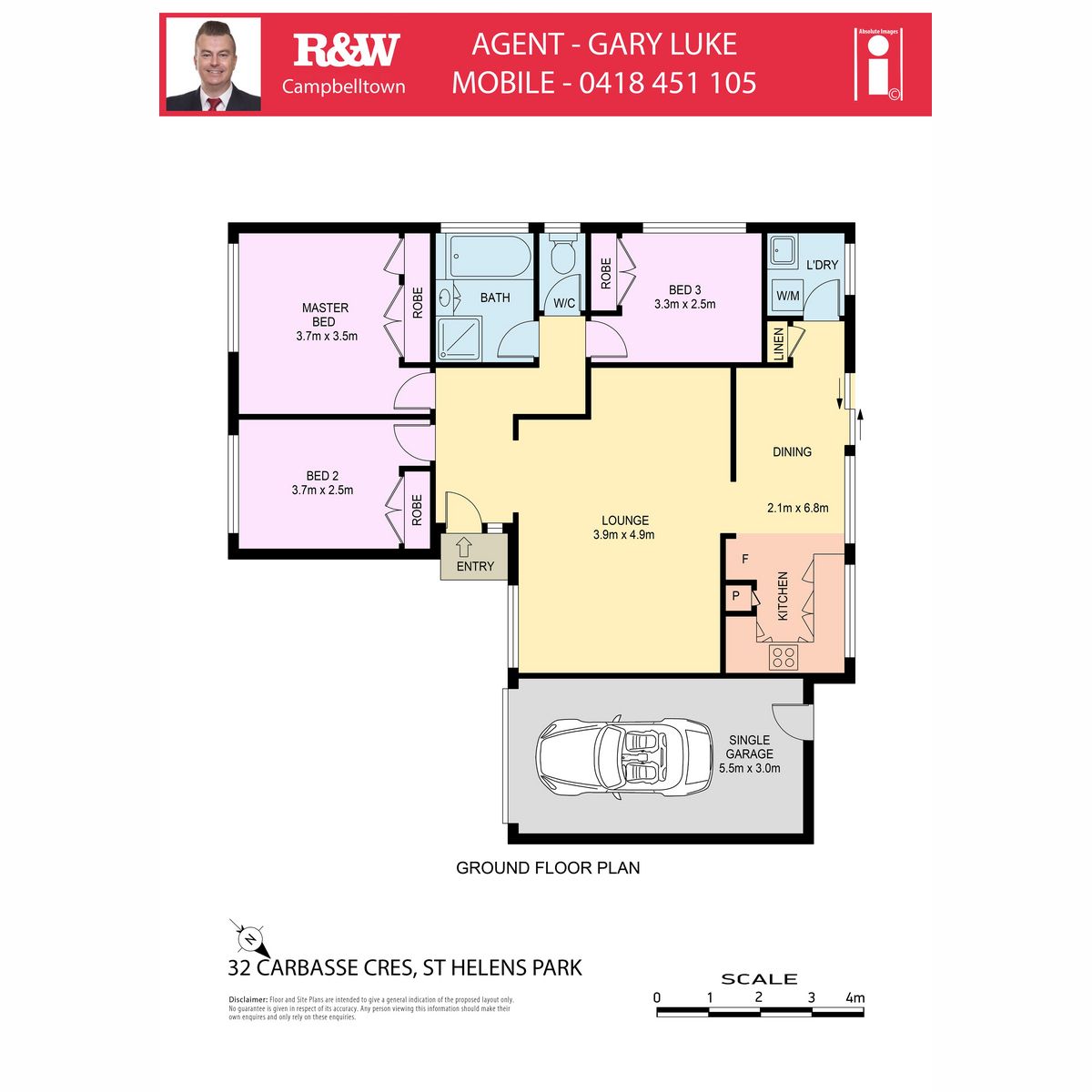 Sold by Gary Luke - $626,000!