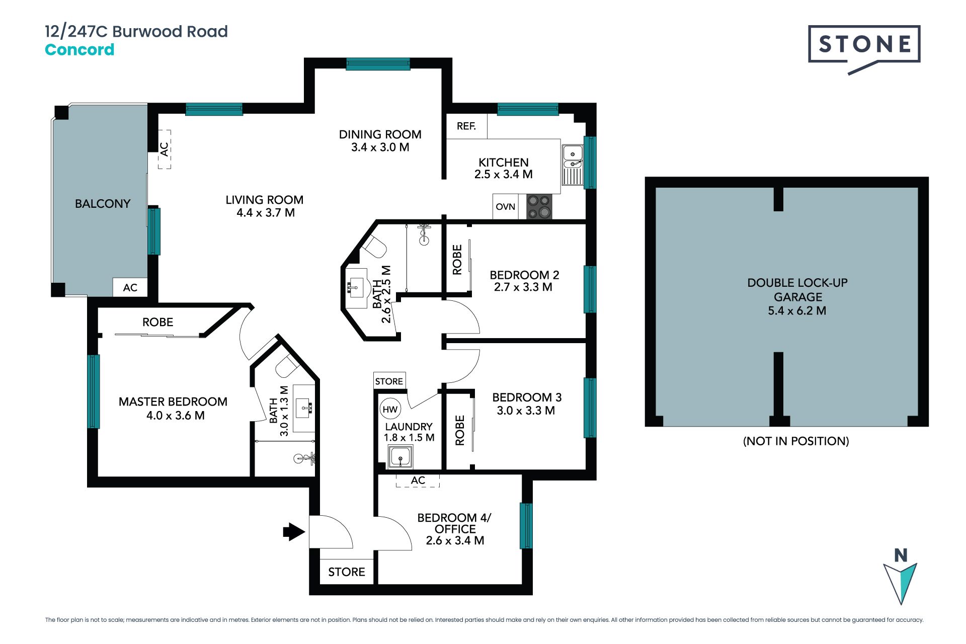 Family-sized, contempory living
